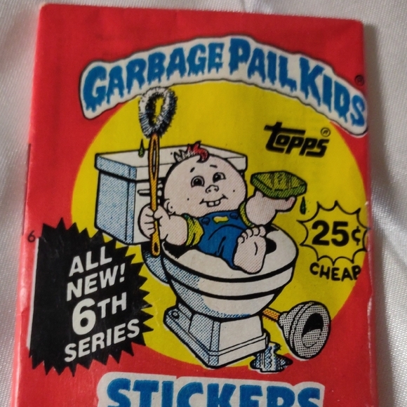 Vintage Topps 1996 Garbage Pail Kids Sticker Pack - 6th Series - Picture 5 of 7
